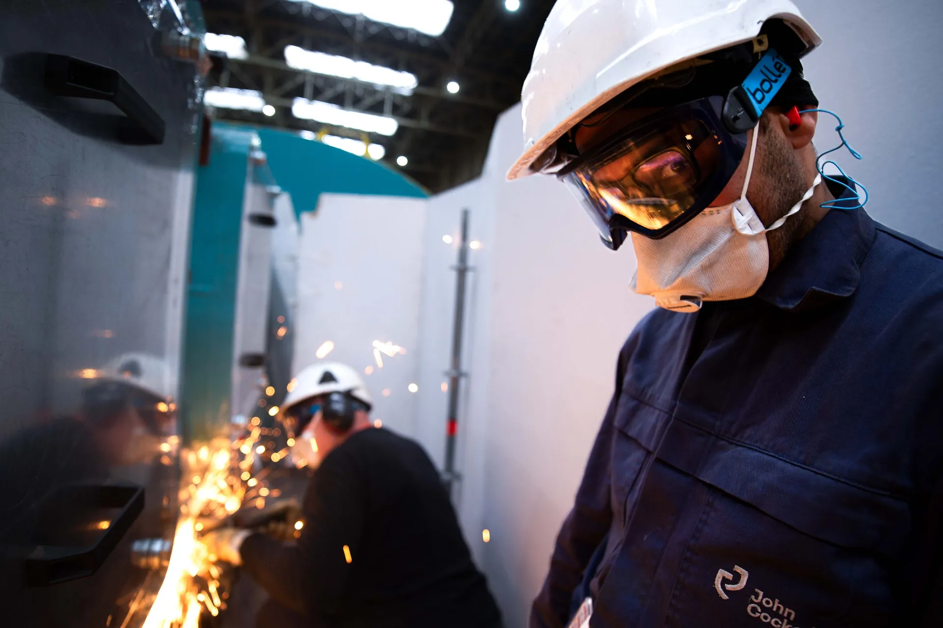 Reportage EDF — Romain Beaumont habilité RP2