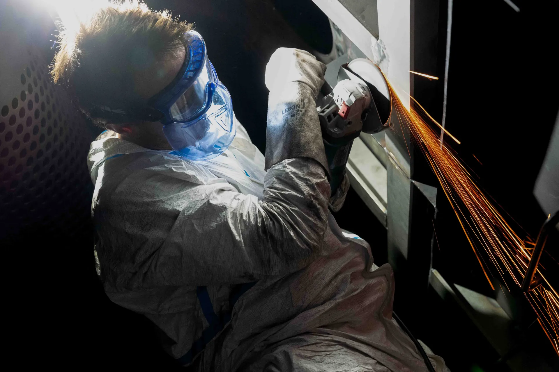 Intérieur centrale nucléaire — Romain Beaumont