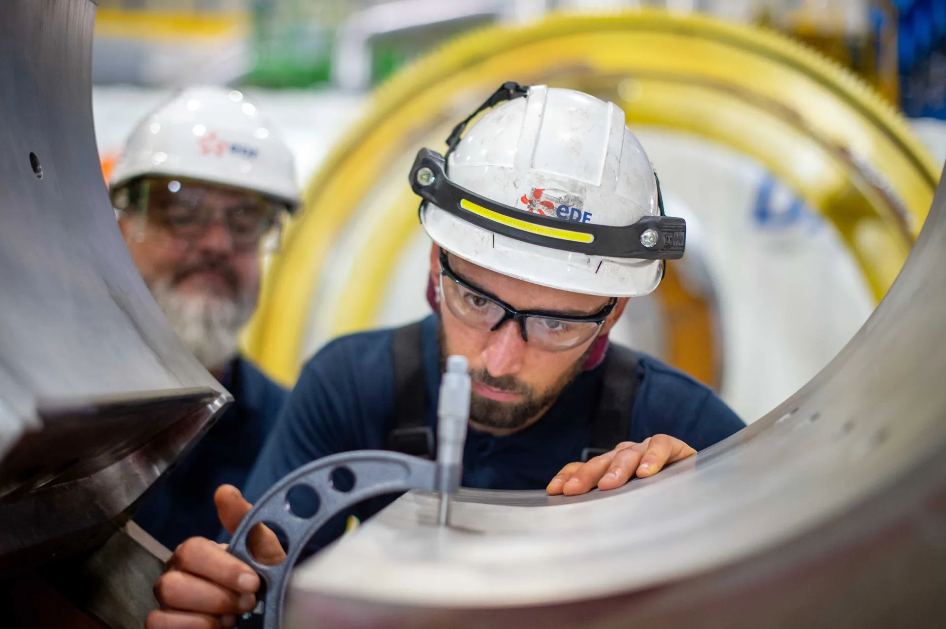 Salle de commande nucléaire — Romain Beaumont photographe industriel